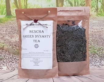 Sencha Green Dynasty Tea 75g - Health Embassy 100% Natural