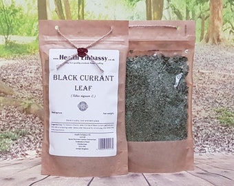 Black Currant Leaf (Ribes nigrum L.) Health Embassy Herbal Tea
