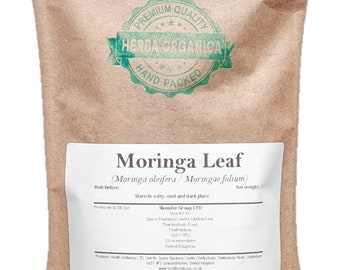 Moringa Leaf - Moringa Oleifera - Loose Herbal Tea Pure Vitality in Every Sip # Herba Organica #