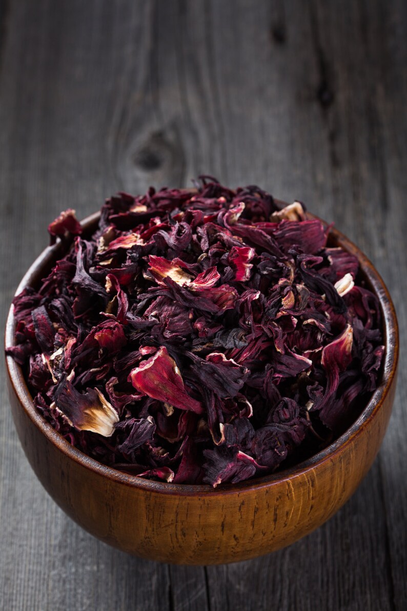 Hibiscus Dried Flowers Tea Health Embassy 100 Natural Herbal Etsy UK