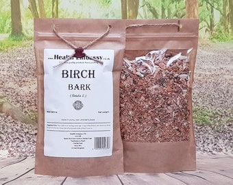 Birch Bark Tea ( Betula L ) Health Embassy 100% Natural Herbal Tea