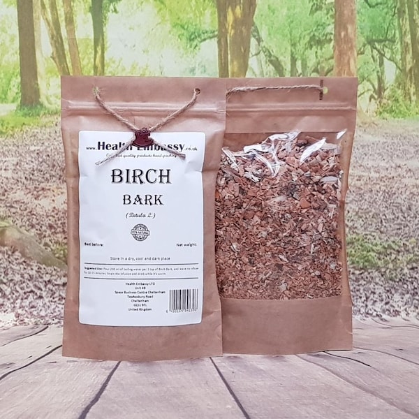 Birch Bark Tea ( Betula L ) Health Embassy 100% Natural Herbal Tea