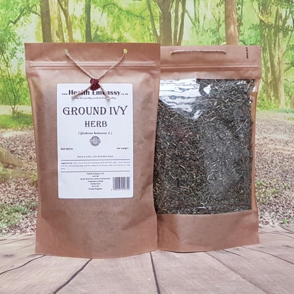 Ground Ivy Herb ( Glechoma hederacea L ) Health Embassy 100% Natural Herbal Tea