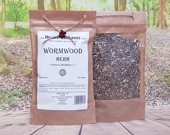 Wormwood Herb ( Artemisa Absinthium L ) Health Embassy 100% Natural Herbal Tea