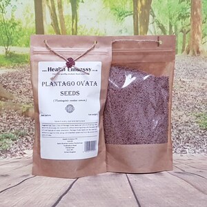 Plantago Ovata Seeds ( Plantaginis ovatae semen ) Health Embassy Natural