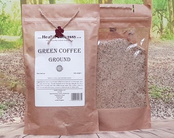 Green Coffee Bean Ground 225g | Loose Ground Unroasted Coffee Beans | Health Embassy