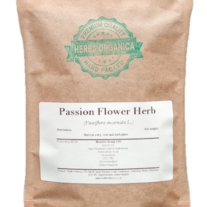 Passion Flower Herb - Passiflora incarnata - Tranquility in Every Sip # Herba Organica #