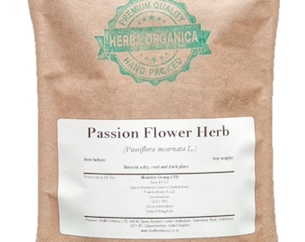 Passion Flower Herb - Passiflora incarnata - Tranquility in Every Sip # Herba Organica #
