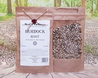 Burdock Root ( Arctium Lappa L ) Health Embassy 100% Natural Herbal Tea