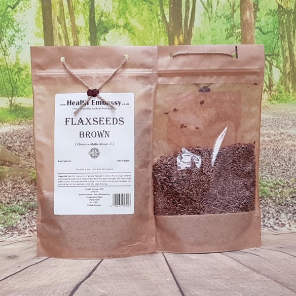 Linaza Marrón ( Linum usitatissimum ) Embajada de Salud