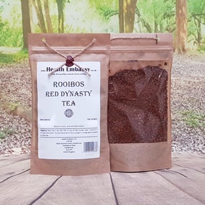 Rooibos Red Dynasty Tea 75g - Health Embassy 100% Natural Loose Leaves Tea