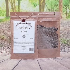 Comfrey Root ( Symphytum officinale ) Health Embassy 100% Natural