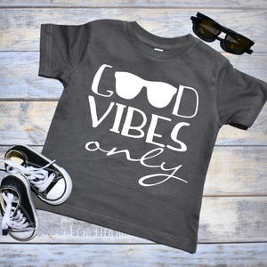 Good Vibes Only Shirt. Boys Shirt. Good Vibes Boy Shirt. Boy&#39;s Shirt. Good Vibes Only. Preschool Shirt. Boy Shirt. Boys Clothing. Baby Boy.