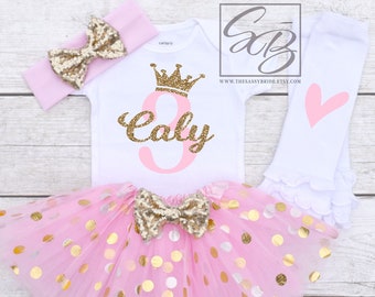 3rd Birthday Girl Outfit, Personalized Third Birthday Outfit, 3rd Birthday Outfit, 3rd Birthday Girl Cake Smash Outfit S144 3BD (LIGHTP)