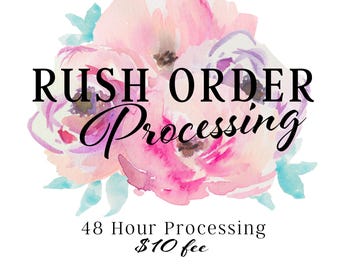 Rush Order Processing