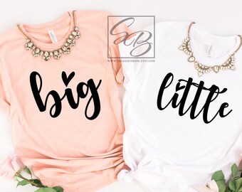 Big Little Shirts, Sorority Shirts, G Big Gifts, Big Little Reveal Shirts, Gifts for Sisters, Bid Day, Sorority Sister Shirts SOR (S107)