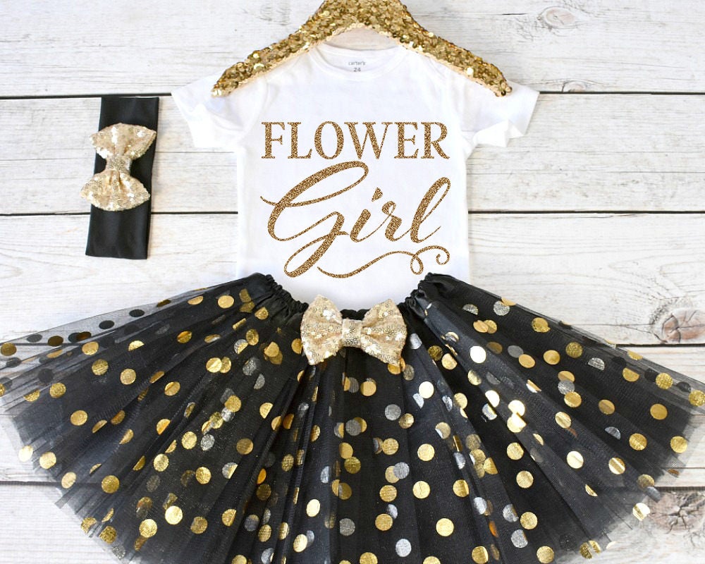 black and gold tutu dress Professional Black Classic Ballet Tutu Costume With Golden Appliqués B –  UniqueBallet main image 1