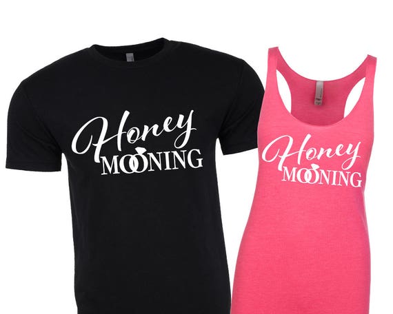 Honey Mooning Shirts, Newlywed Shirts, Honeymoon Shirts, Mr and Mrs Shirts, Just Married Shirts, Couples Shirts, Newlywed Gift