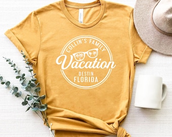 Family Vacation Shirts, Custom Family Vacation Shirts, Matching Family Vacation Shirts, Custom Vacation Shirts, Group Vacation (VAC)
