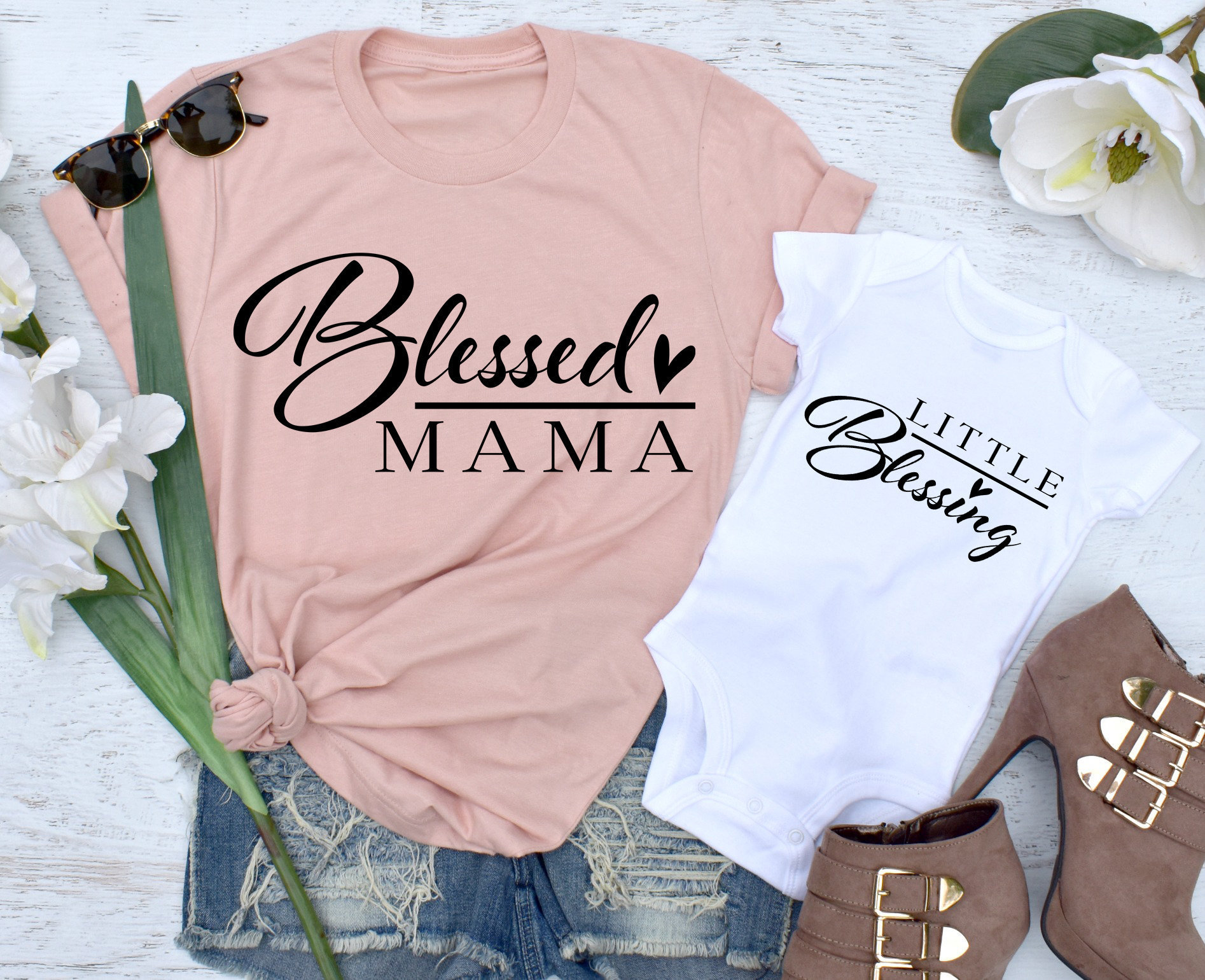 Blessed Mama Little Blessing Mommy and 