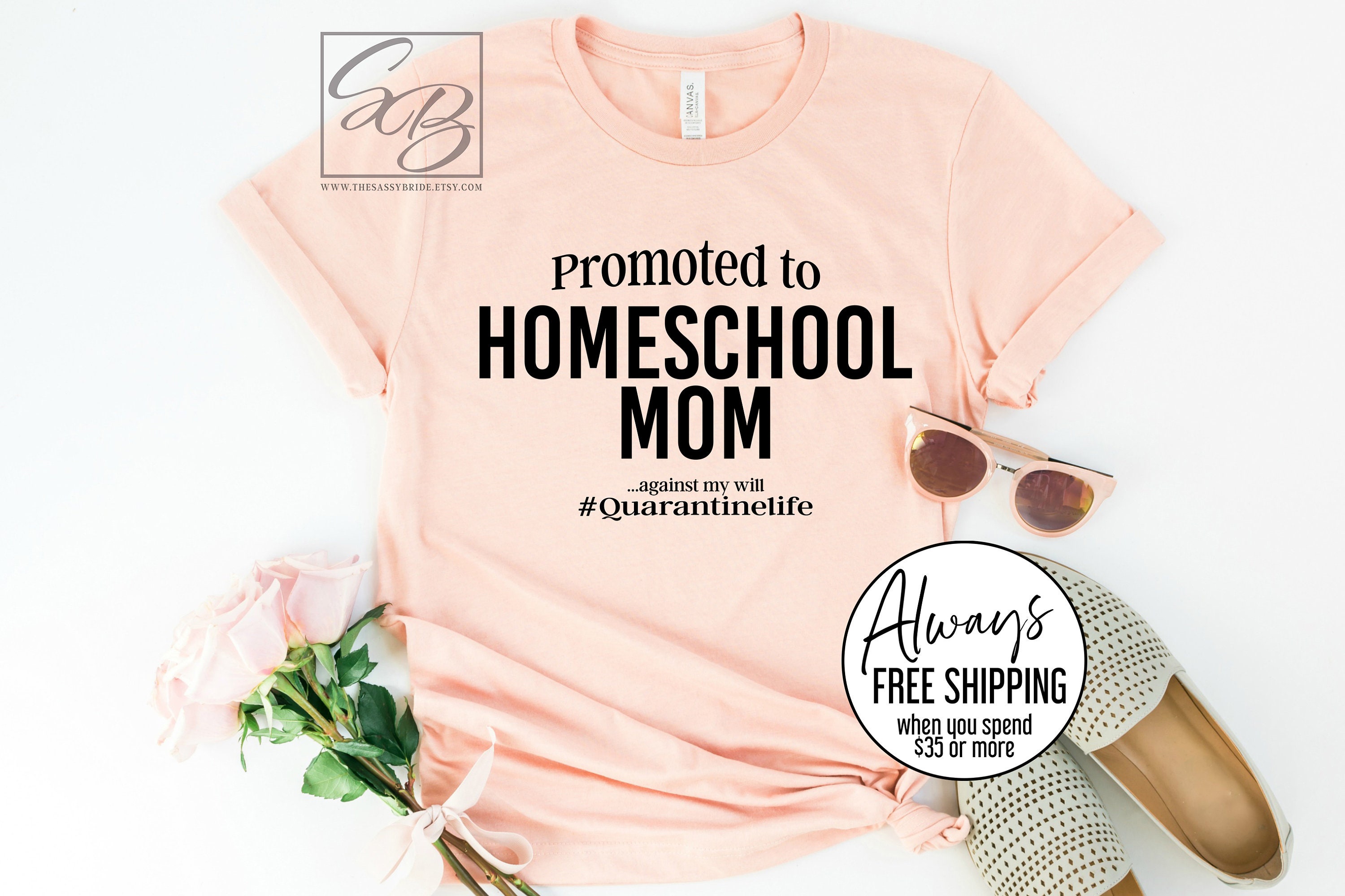 PROMOTED TO HOMESCHOOL MOM...AGAINST MY WILL T-shirt