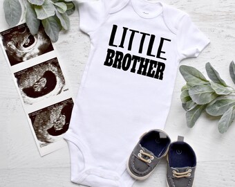 Little Brother Shirt. Pregnancy Announcement Shirt. Little Brother Tee. Pregnancy Reveal Shirt. Little Brother Announcement Shirt.