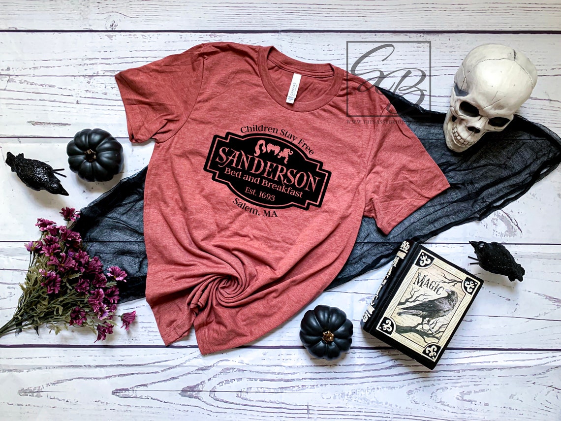 Sanderson Bed and Breakfast Shirt UNISEX FIT Halloween Etsy
