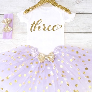 Birthday Outfit 3. CUSTOM AGE. Girls Birthday Outfit. Shirt. 3rd Birthday Outfit. Birthday Outfit Girl. 3rd Birthday. S9 3BD (LAV)