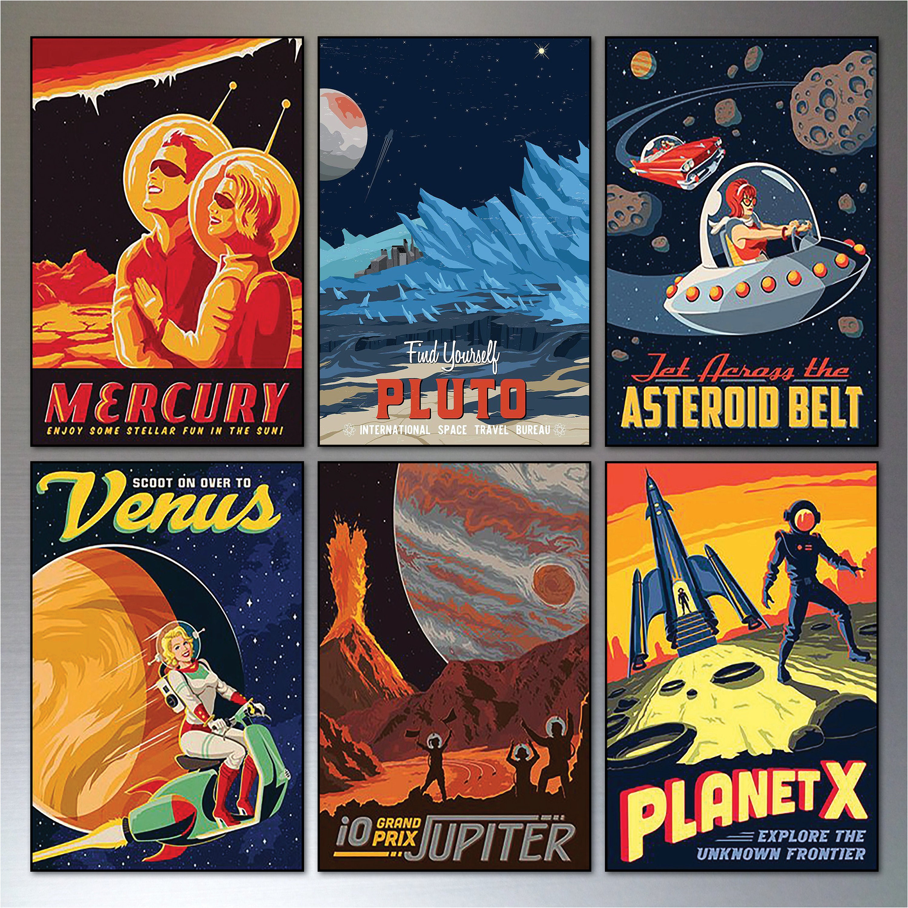 Retro Astronaut Art