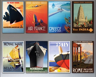 Iraq Travel FRIDGE MAGNET Set travel souvenir poster flag Iraq Travel FRIDGE MAGNET Set travel souvenir poster flag