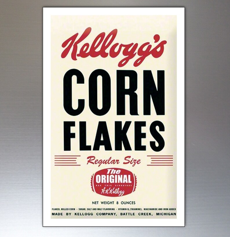 Vintage Fridge Set of 9 Retro Adverts SERIES No.2 Etsy