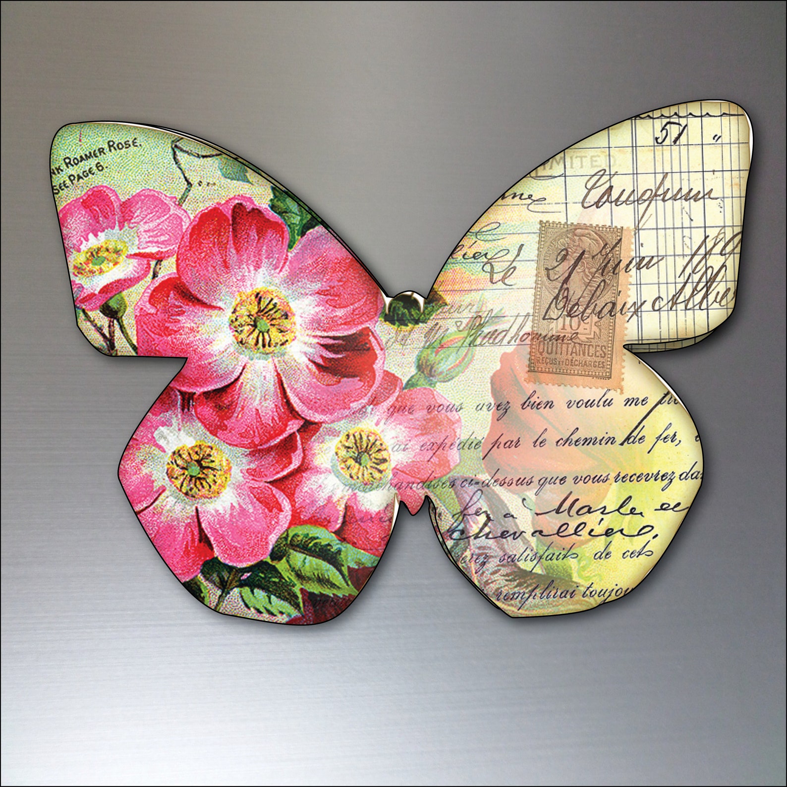 Butterflies Fridge Decorative Vintage Butterfly Retro Etsy