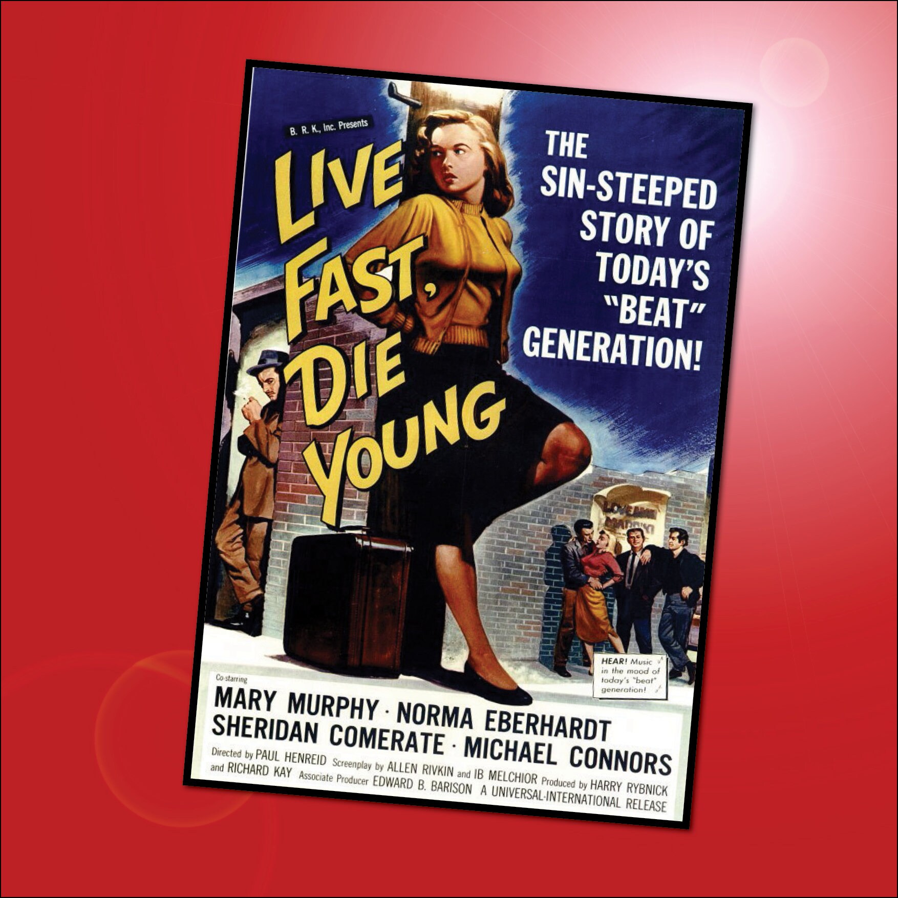 B Movie Film Poster