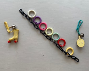 Charm Explosion Bracelet - Vintage Kitsch Charm Bracelet Cracker