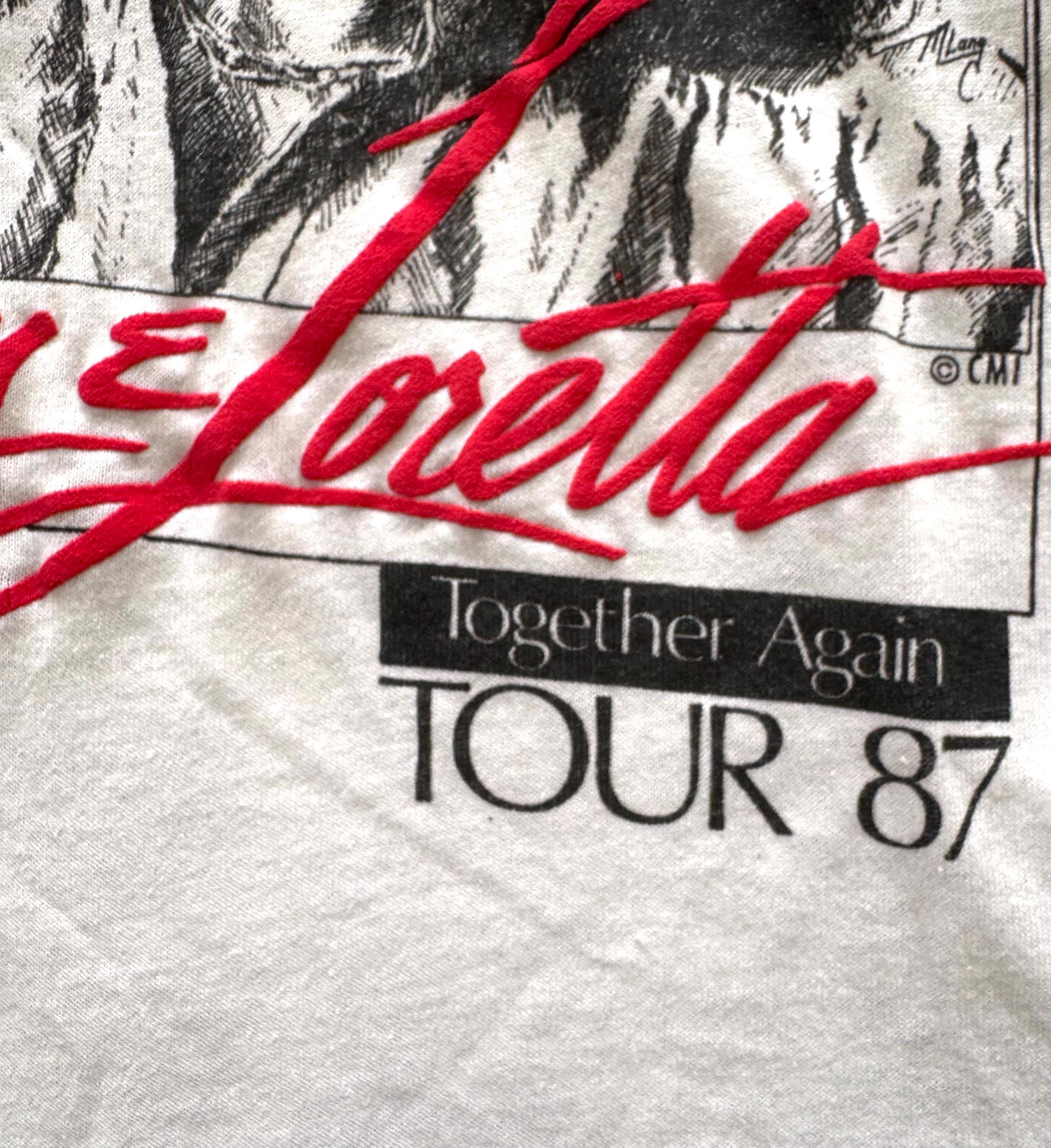 Vintage Authentic 1980s Country Music Conway Twitty & Loretta Lynn 
