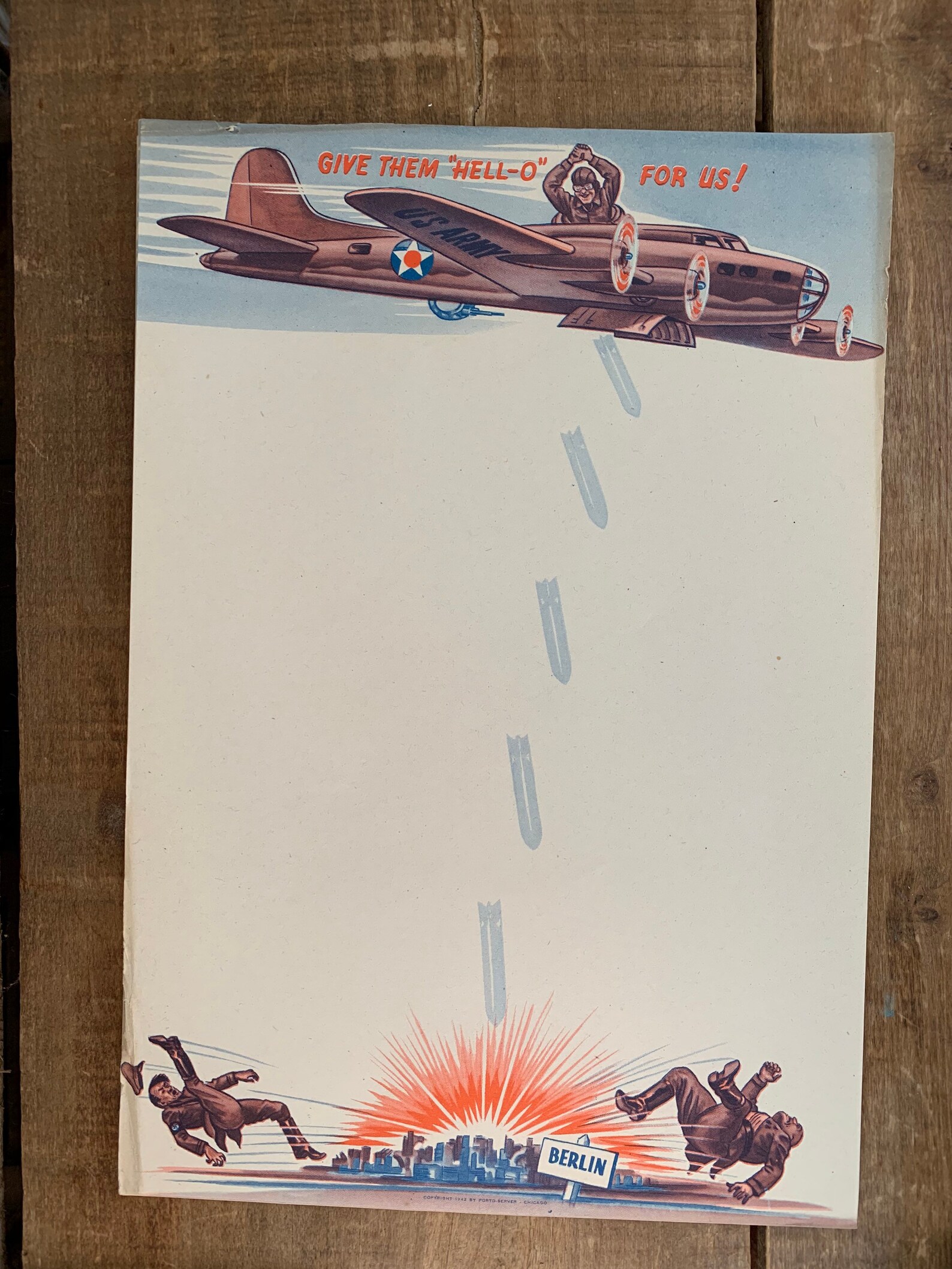 WWII Stationery Letter-writing Paper Set World War 2 | Etsy