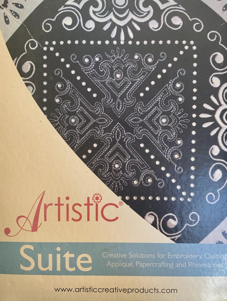 Artistic Suite Software for Digitizing Sewing, Monograms, and Quilting ...