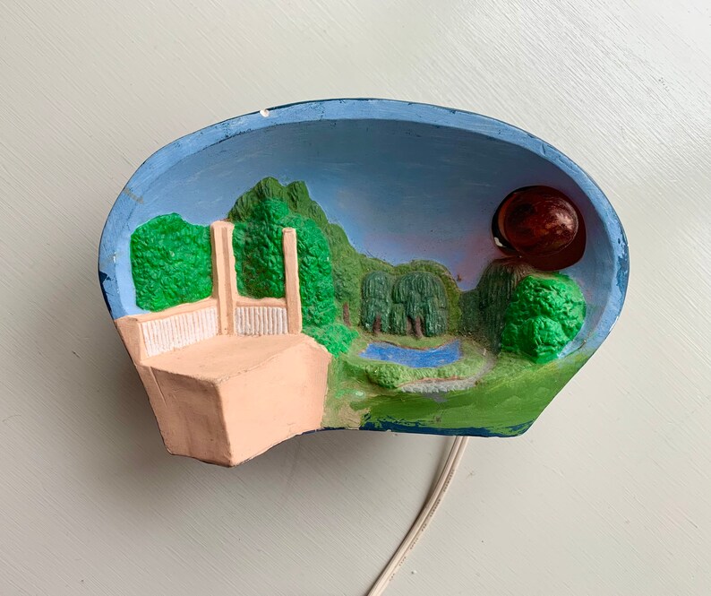 Sculptural Nightlight Unique Handmade Ceramic Nightlight Shop Class Nightlite