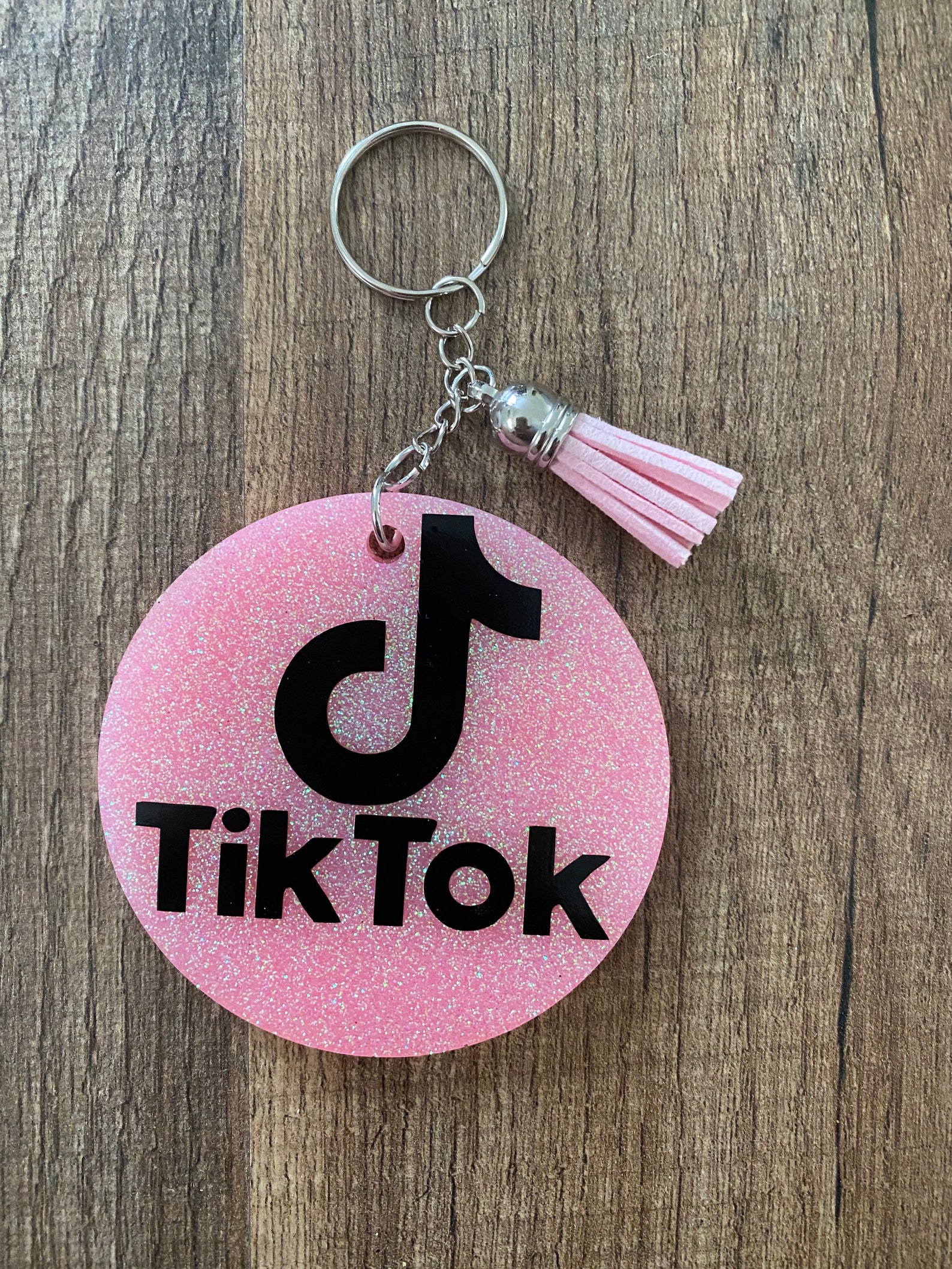 Tik Tok Keychain Etsy