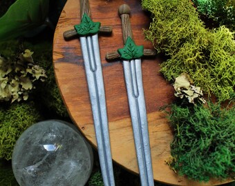 Clay Sword Bookmark, Bookish, Bookmarks, Fantasy Books, Swords