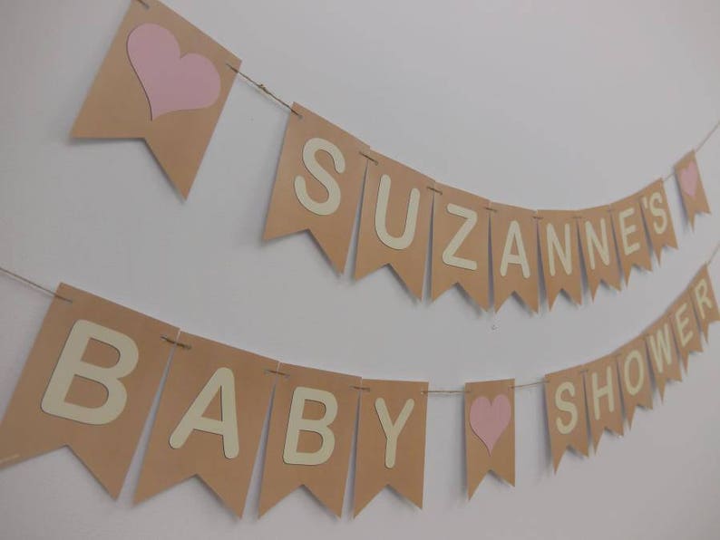 PERSONALISED BABY SHOWER Bunting. Any Colour to Make the Day Etsy UK
