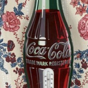 Coca Cola Thermometer Metal Sign - Etsy
