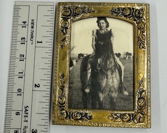 Vintage 1930s/40s Photograph-Lady On Horse