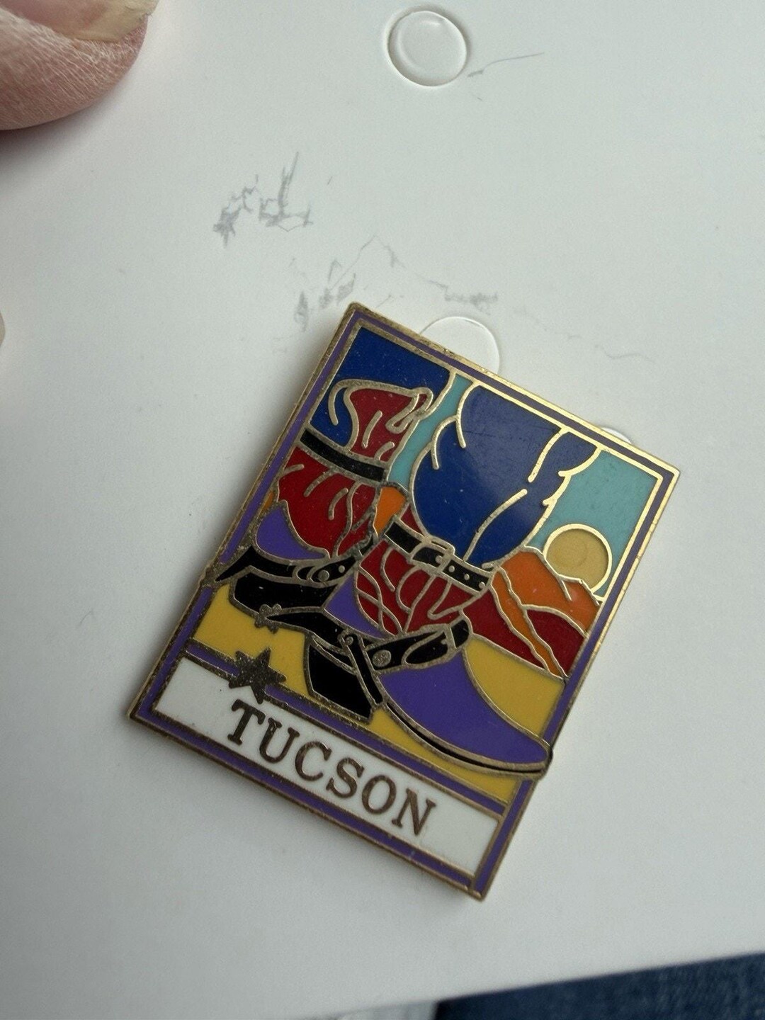 Tucson Travel Souvenir Lapel Pin Arizona - Etsy