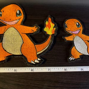 Pokémon Embroidered Patch: Charmander