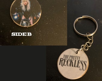 The Pretty Reckless wood Keychain