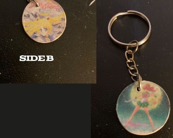 Sailor Moon Jupiter wood Keychain