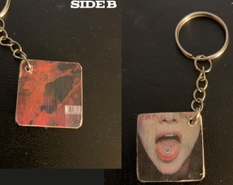 Evanescence The Bitter Truth wood Keychain