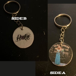 Hole Courtney Love Miss World wood Keychain