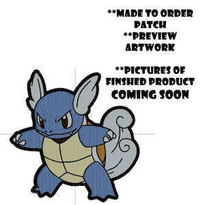 Naszywka haftowana Pokémon: Wartortle